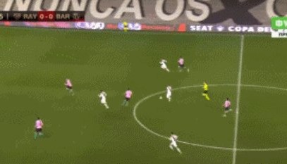 【国王杯】梅西破门德容反超比分 巴萨2比1巴列卡诺